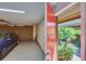 Attached garage featuring parking space for car and plenty of storage space at 29909 Baywood Ln, Wesley Chapel, FL 33543