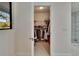 Walk-in closet with shelving and clothing racks, offering plenty of storage space at 29909 Baywood Ln, Wesley Chapel, FL 33543