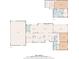 Detailed floor plan showcasing a 2328 sq ft home with spacious rooms and efficient layout at 6014 Luana S Ln, Gulfport, FL 33707