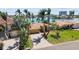 Waterfront single-story home with a tile roof at 8014 12Th S Ave, St Petersburg, FL 33707