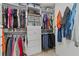 Organized closet with shelves, drawers, and hanging racks for ample storage at 8014 12Th S Ave, St Petersburg, FL 33707