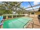 Inviting screened-in pool area offers a refreshing escape and privacy at 9069 Gaynor St, Spring Hill, FL 34608