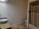 Bathroom featuring a granite countertop sink and shower-tub combination at 14115 Harborwood Dr, Largo, FL 33774