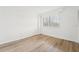 Bedroom with window and hardwood floors at 201 Laurel # 308, Tampa, FL 33602