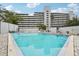Large community pool at 'One Laurel Place' complex at 201 Laurel # 308, Tampa, FL 33602