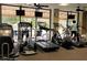 Well-equipped gym with modern treadmills, elliptical machines, and large windows at 3301 Bayshore Blvd # 2003D, Tampa, FL 33629