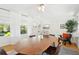 Bright dining area featuring an elegant table, plenty of natural light, and stylish decor at 3611 4Th N Ave, St Petersburg, FL 33713