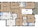 Detailed floor plan showcases the layout of the bedrooms, bathrooms, loft, and balcony at 3911 W San Nicholas St, Tampa, FL 33629
