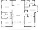 Floor plan showcasing the layout of a house with multiple rooms at 4151 Sunrise S Dr, St Petersburg, FL 33705