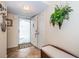 Welcoming entryway with neutral walls, tile flooring, and white front door at 6077 Bahia Del Mar Blvd # 123, St Petersburg, FL 33715