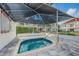 Relax in community spa with privacy shade and spa rules visible at 6077 Bahia Del Mar Blvd # 123, St Petersburg, FL 33715