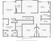 Second floor layout showing primary suite, additional bedrooms, theatre room, and bathrooms at 10130 Deercliff Dr, Tampa, FL 33647