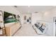 Upstairs loft space with contemporary furniture and décor, perfect for a relaxing retreat at 12440 Gust Ct, Hudson, FL 34669