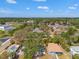 A scenic aerial view of the neighborhood with lush greenery and charming homes, showcasing the community's appeal at 1843 38Th S St, St Petersburg, FL 33711