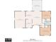 Detailed floor plan showcasing the layout, dimensions, and square footage of the property at 1942 Ashland Dr, Clearwater, FL 33763