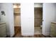 Bathroom features tile floors and a separate door to the closet and shower at 2004 Chickwood Ct, Tampa, FL 33618