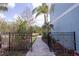 Walkway leading to the home at 2111 Alexis Ct, Tarpon Springs, FL 34689