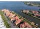 Fantastic view of the waterfront condos with boat docks at 2741 Via Cipriani # 931A, Clearwater, FL 33764