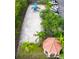 Beautiful aerial view of the community playground with beach volleyball court and covered picnic pavilion at 2741 Via Cipriani # 931A, Clearwater, FL 33764