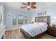Main bedroom has great natural light and a neutral color scheme at 2741 Via Cipriani # 931A, Clearwater, FL 33764