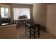 Kitchen eat-in area featuring a dining table set for two at 3206 W Azeele St # 226, Tampa, FL 33609