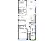 Detailed floor plan showcasing the layout of the home, including bedrooms, bathrooms, kitchen, and living areas at 4244 11Th N Ave, St Petersburg, FL 33713