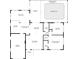 Detailed floor plan of a single-story house with a pool and screened porch at 5810 8Th Ave, New Port Richey, FL 34652