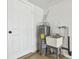 Utility area with water heater and sink at 5810 8Th Ave, New Port Richey, FL 34652