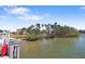 Scenic waterfront view with lush greenery and a tranquil view of the adjacent river at 636 Sunset S Dr, St Petersburg, FL 33707