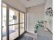 Building entrance featuring glass doors leading to the outdoor pool at 100 Bluff View Dr # 510A, Belleair Bluffs, FL 33770