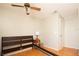 Bedroom with ceiling fan and closet at 10035 82Nd St, Seminole, FL 33777