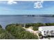 Beautiful waterfront property with scenic views of the bay and lush green vegetation at 1500 Sunset Rd # C7, Tarpon Springs, FL 34689