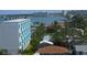 Picturesque view of the city skyline and bay from this property at 15400 Gulf Blvd # 502, Madeira Beach, FL 33708