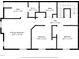 Upstairs floor plan details bedrooms, bathrooms, and walk-in closet, offering a comprehensive layout at 16621 Kingletside Ct, Lithia, FL 33547