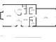 Detailed floor plan showcasing the layout of the main level, including living spaces and garage at 16621 Kingletside Ct, Lithia, FL 33547