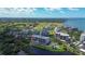 This building is surrounded by waterways, green spaces, and golf course at 220 Belleview Blvd # 104, Belleair, FL 33756