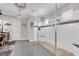 Spacious bathroom with glass enclosed shower and a vanity with a dark countertop at 4506 Stickley Ct, Palmetto, FL 34221