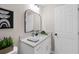 Stylish bathroom with a modern vanity, and upgraded fixtures at 5111 N 30Th St, Tampa, FL 33610