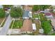Aerial view of the house and neighborhood at 8141 82Nd Ave, Seminole, FL 33777