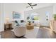 Inviting living room featuring modern decor, comfortable seating, and large windows for natural light at 883 6Th S Ave, St Petersburg, FL 33701