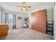 Bedroom featuring a Murphy bed and arcade game for entertainment at 11519 Cypress Reserve Dr, Tampa, FL 33626