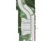 Community map of homesites with dry ponds, landscaping, and cul-de-sac courts, offering a serene living at 12400 Gust Ct, Hudson, FL 34669