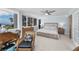 Comfortable main bedroom with ample natural light, serene decor, and views at 1600 Gulf Blvd # 212, Clearwater Beach, FL 33767