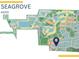 Community map highlighting streets, amenities and recreational areas within the neighborhood at 27153 Capri Shores Cir, Englewood, FL 34223