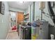 A well-organized laundry room featuring modern appliances and ample storage space at 2906 Beagle Pl, Seffner, FL 33584