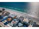 Aerial view of beachfront property with easy beach access and proximity to local amenities at 3 7Th Ave # 3, Indian Rocks Beach, FL 33785