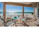 Enjoy breathtaking beach views from this condo's private balcony with seating at 3 7Th Ave # 3, Indian Rocks Beach, FL 33785