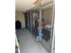 Enclosed storage area with ample room for beach equipment, ensuring organized convenience for seaside living at 3 7Th Ave # 3, Indian Rocks Beach, FL 33785