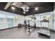 Spacious gym featuring a variety of cardio machines and fitness equipment at 31 Island Way # 609, Clearwater Beach, FL 33767