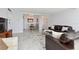 Comfortable living room offering an open dining area at 31 Island Way # 609, Clearwater Beach, FL 33767